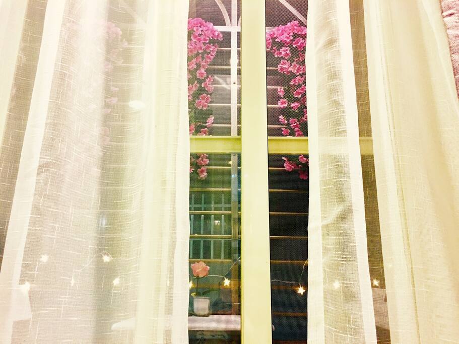 浪漫的星光花園陽台,東區美麗的夜晚就該與你一起共渡......