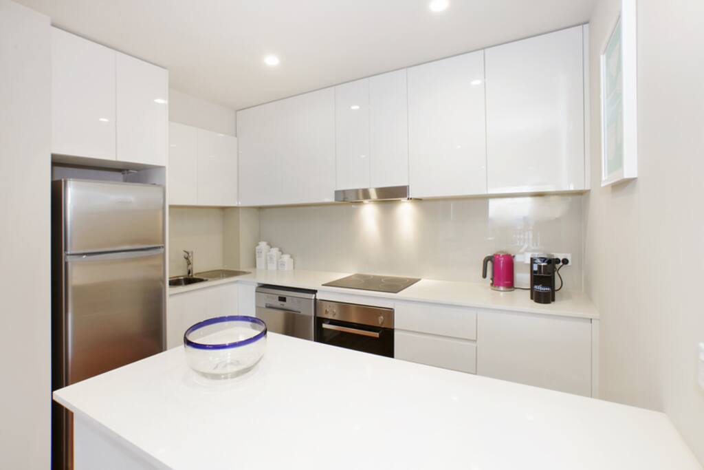 Open Kitchen with full appliances