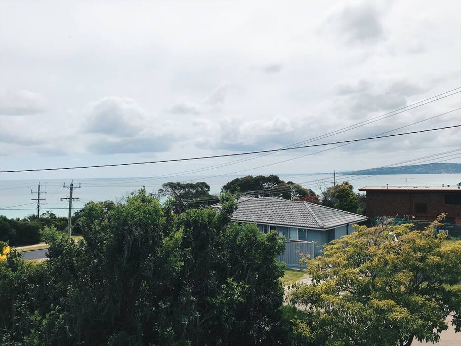 View from the deck