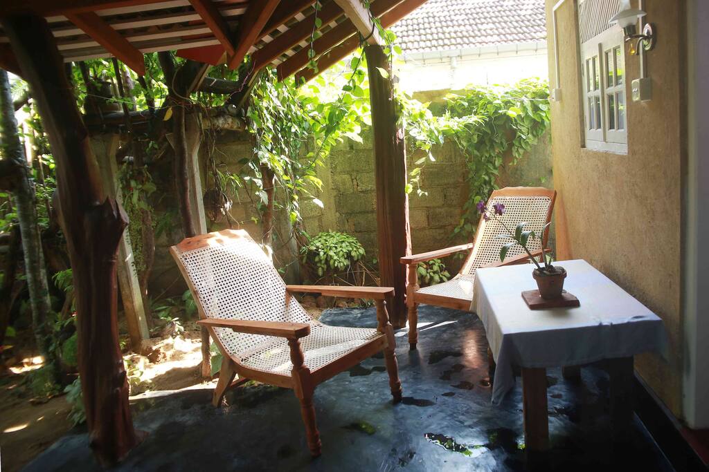Outdoor seating