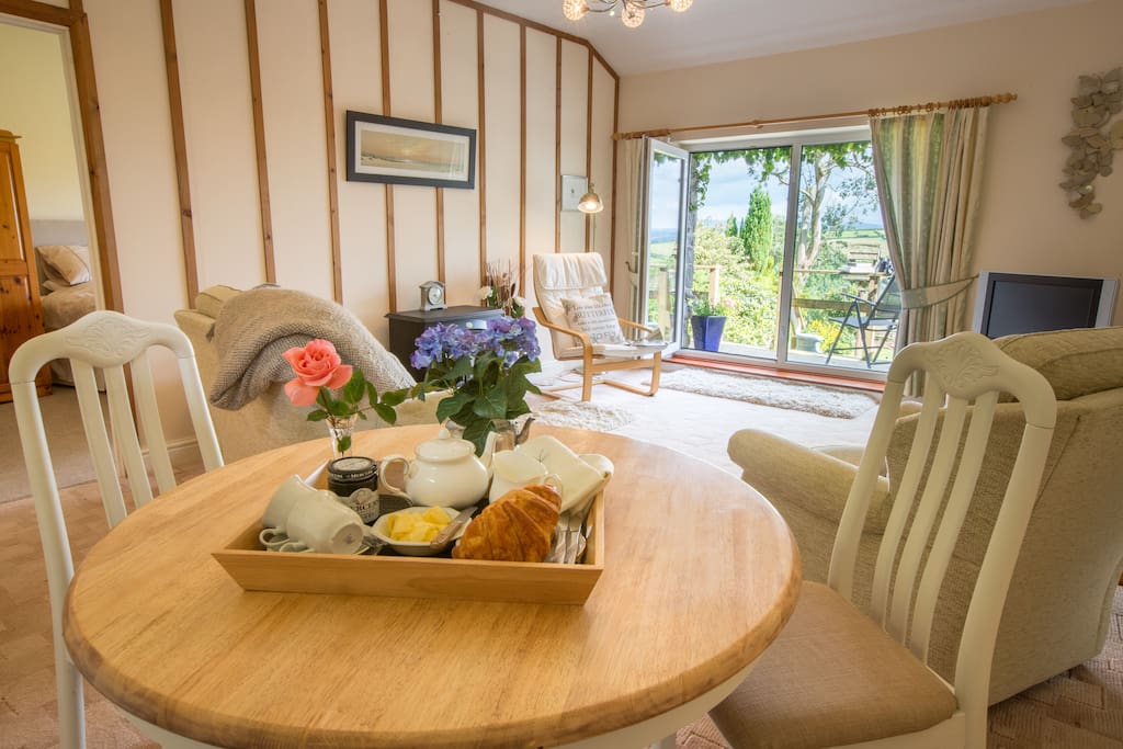 Living and dining room