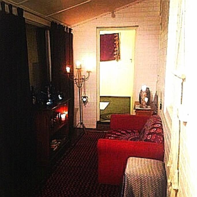 Small private lounge/chillout area.