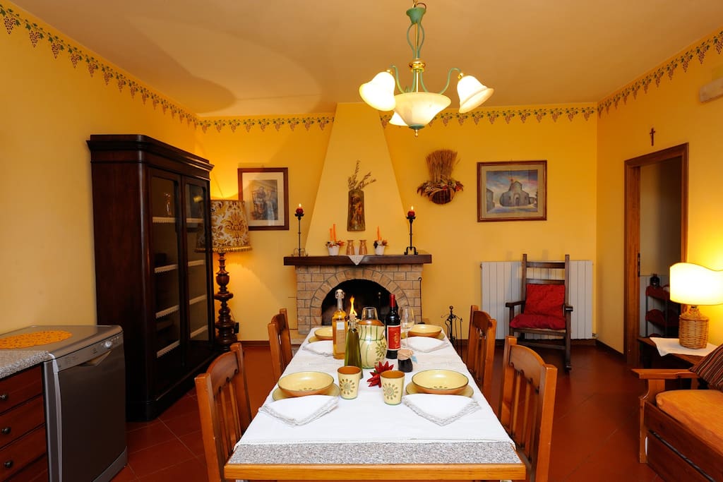 Agriturismo Il Boschetto del Lago - Spacious living room