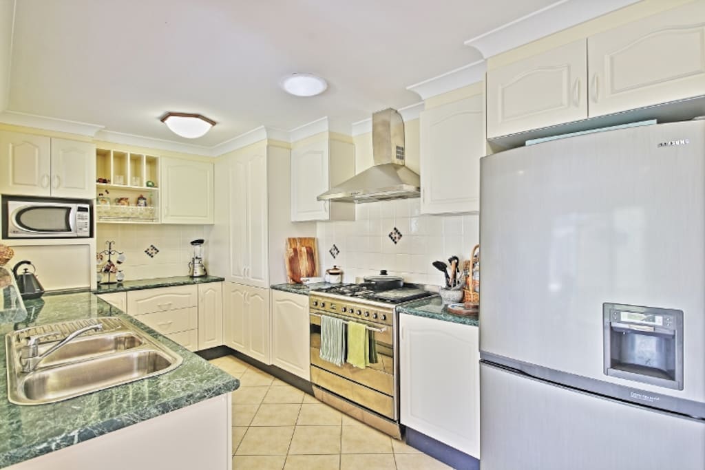 Kitchen in main house
