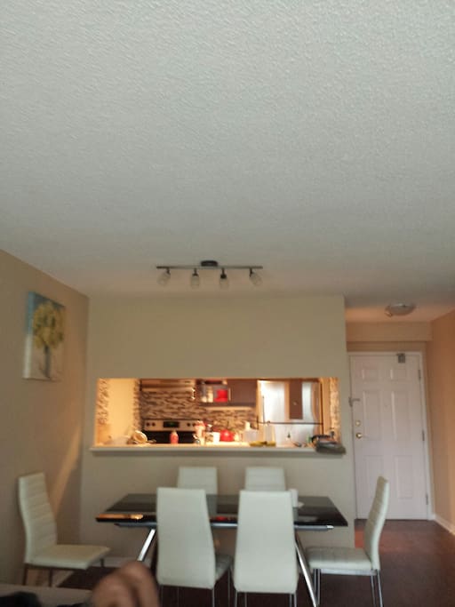 Kitchen view from Dining Area
