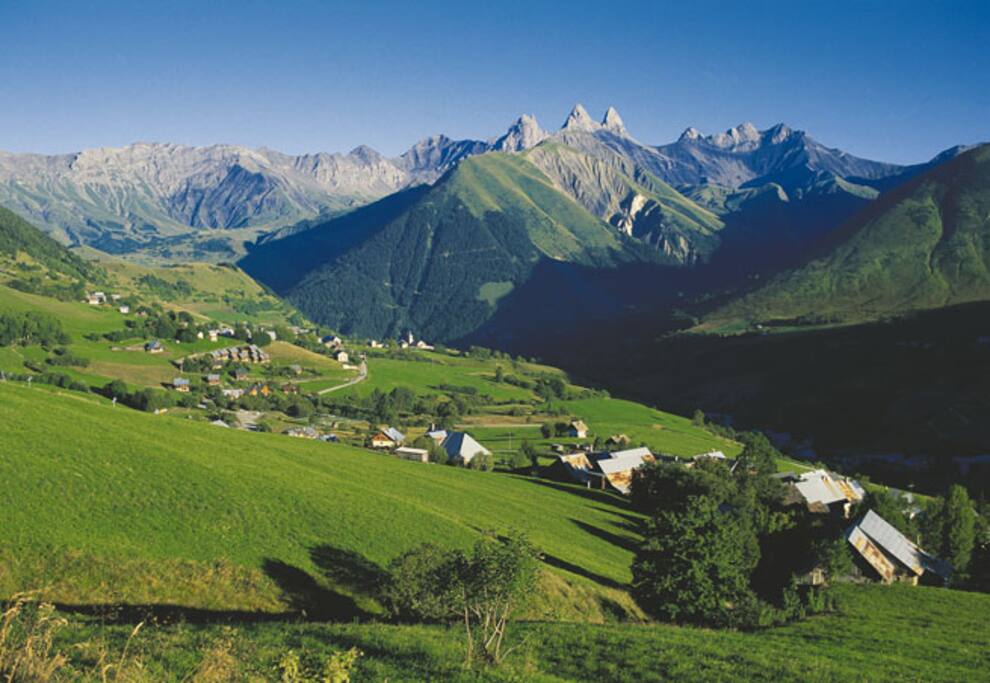 Vue aiguilles d'arves