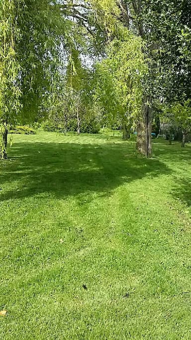 Parc arboré et clôturé de 2000m2