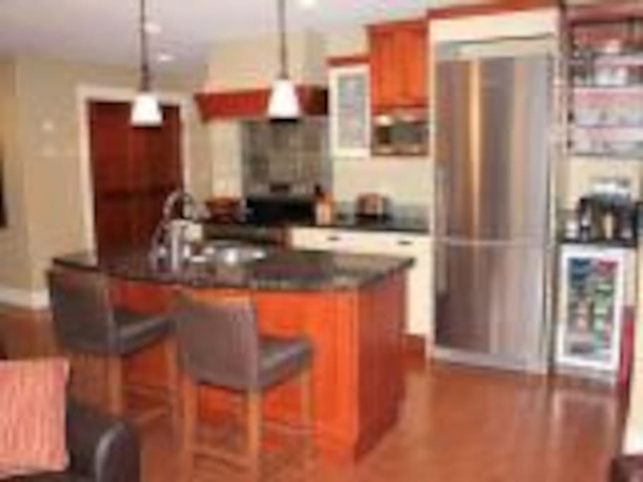 Spacious kitchen