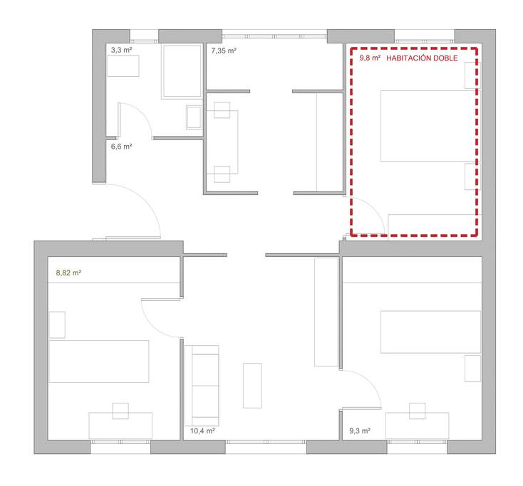 plano de la casa