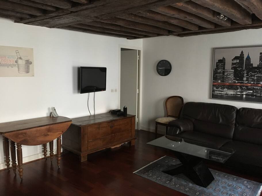The living room
