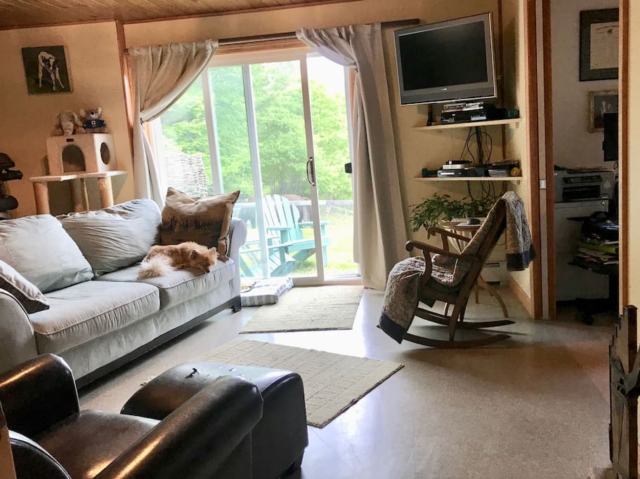 Cozy, cool (or warm), & quiet.
