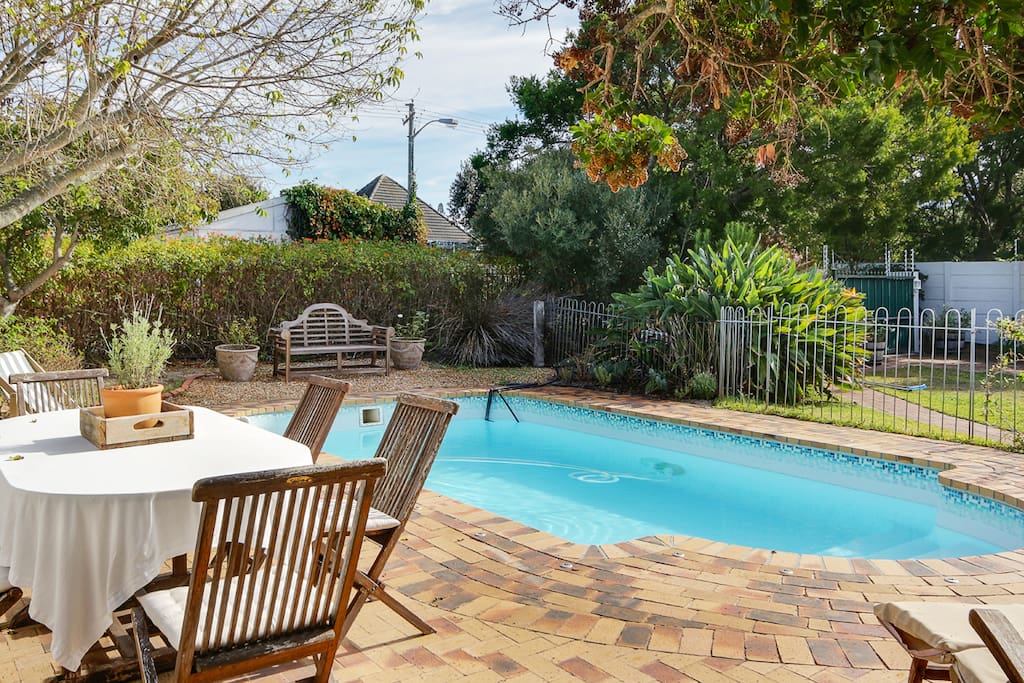 Swimming pool and outdoor entertaining area