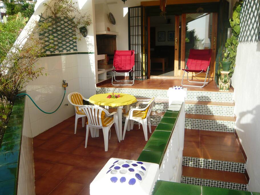 Sunny terrace