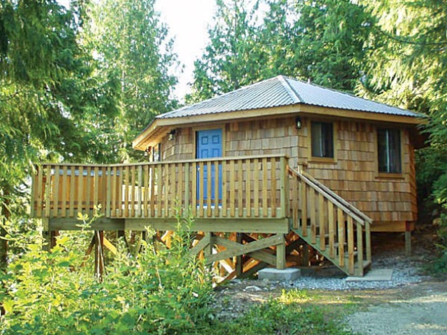 Your chalet is nestled away in the surrounding seaside forest