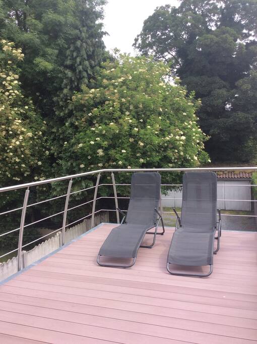 Terrasse agréable