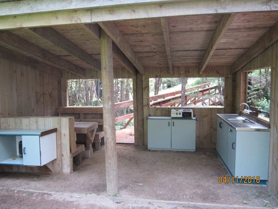 view of the kitchen