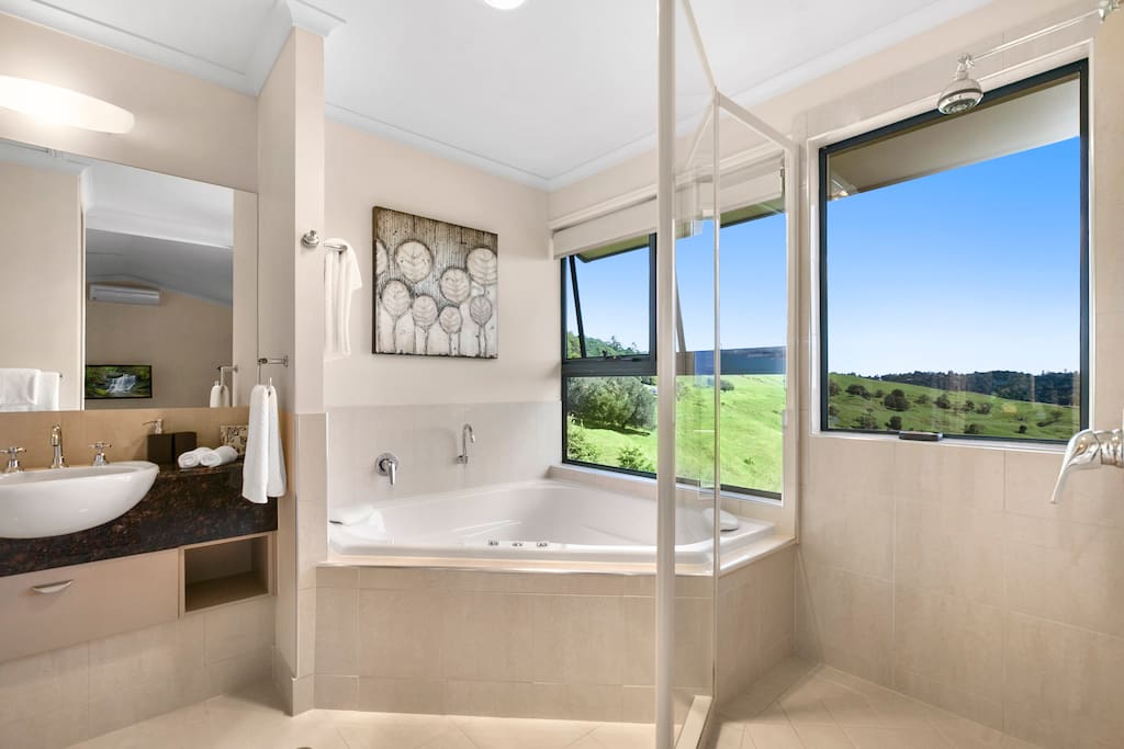 Spa view.