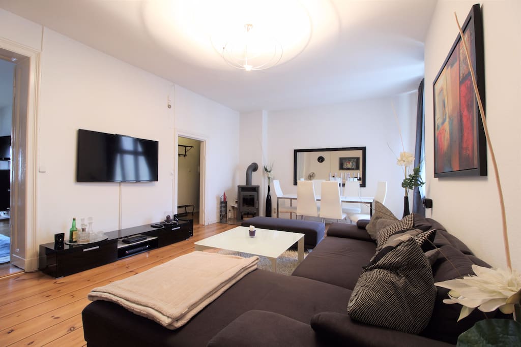 You can have cozy evenings by watching a good movie.