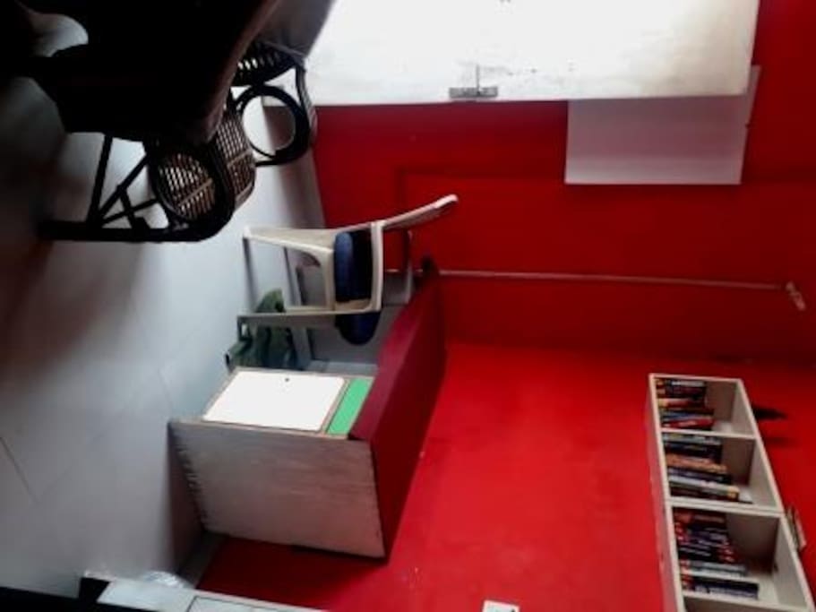 Study inside Bedroom