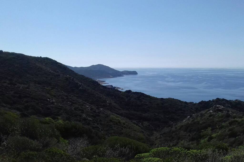 Panorama dal sentiero costiero de Li Furreddi