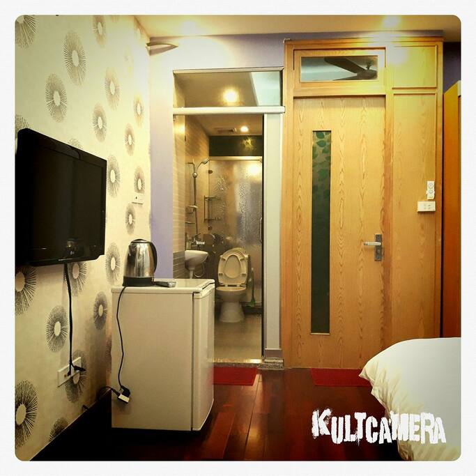 newly renovated rooms and equipment are all new like TV, refrigerator, air conditioner, water heater, etc