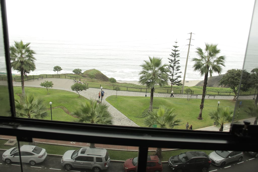 Ocean view from living room