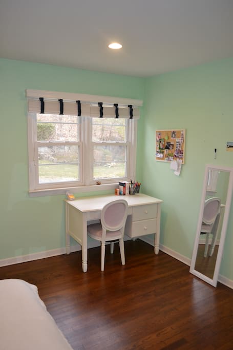 Desk area