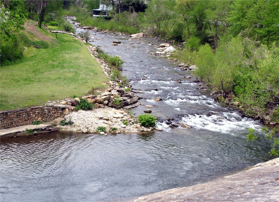 River across the Street