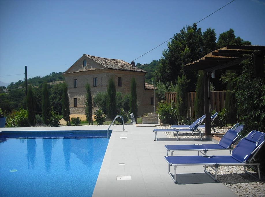 Pool With Shower