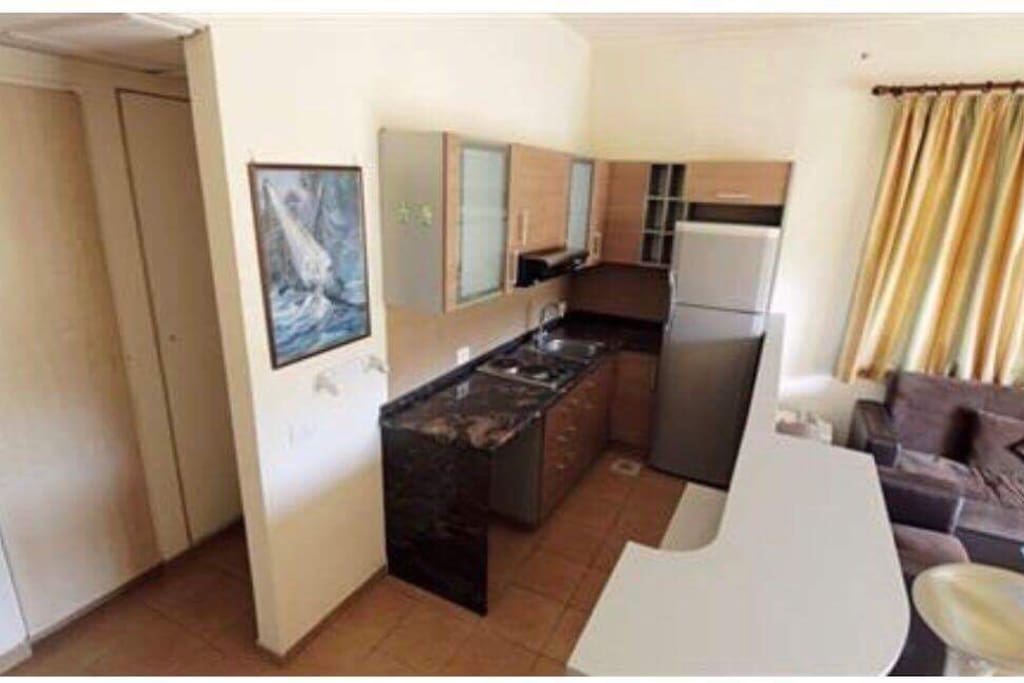 Open space kitchen