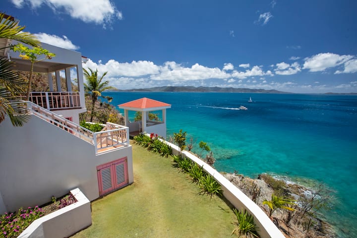 Sunset Villa East Overlooking Stunning White Bay On Jost Van Dyke