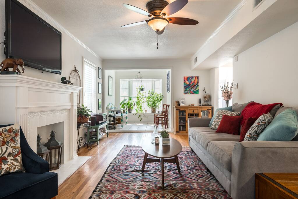 Living room with Couch (sleeps 1)
