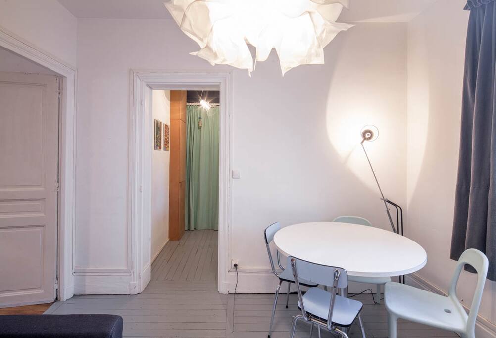salon, table à manger