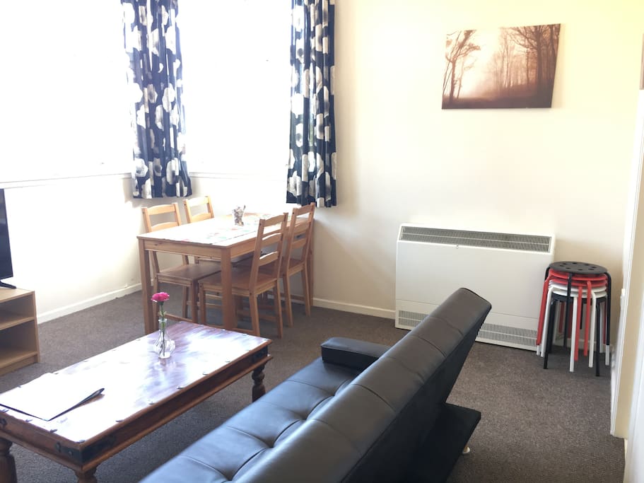 Dinning area in the living room