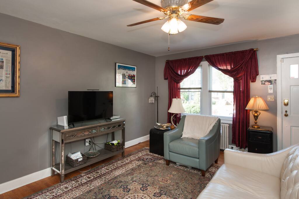 SHARED living room with internet TV