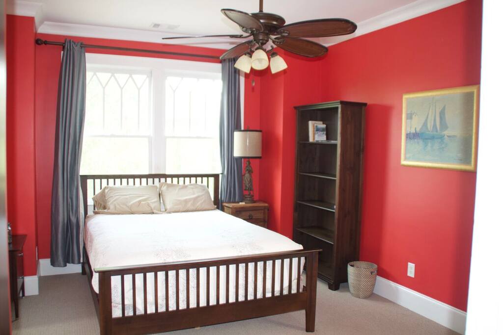 Your private suite with queen size bed