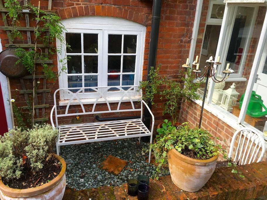 Outside Morning Coffee area