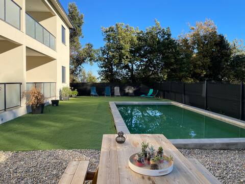 New T3 with pool in Vescovato Casa l 'Alivetu 2