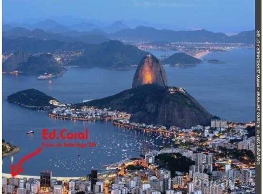 prédio tem frente pro pão de açucar