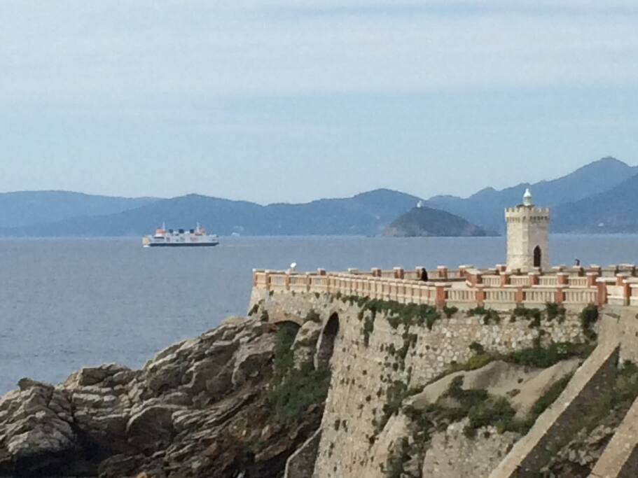 Fährschiff nach Insel Elba ab Piombino