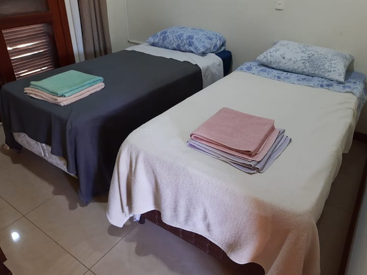 Habitación doble con dos camas individuales