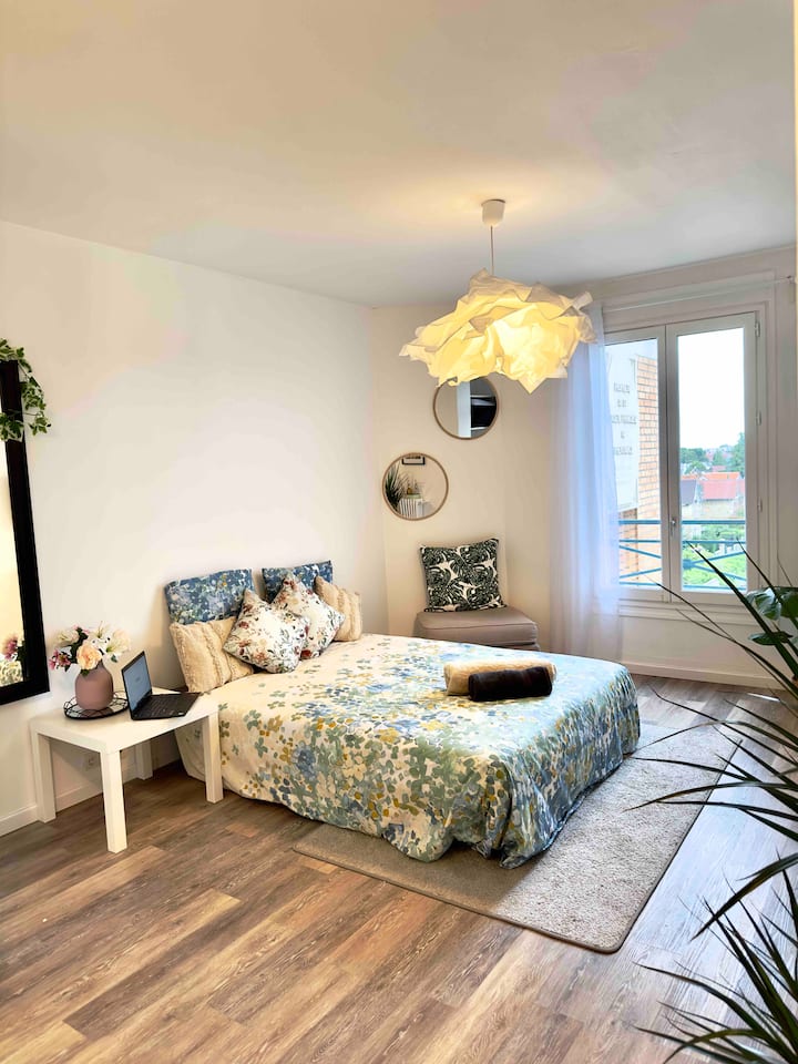 Studio Hôtel Tout Confort - Wifi - Proche Paris - Neuilly-sur-Marne