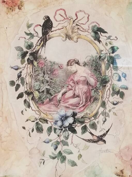 A taste of the artwork in the Jacqueline room