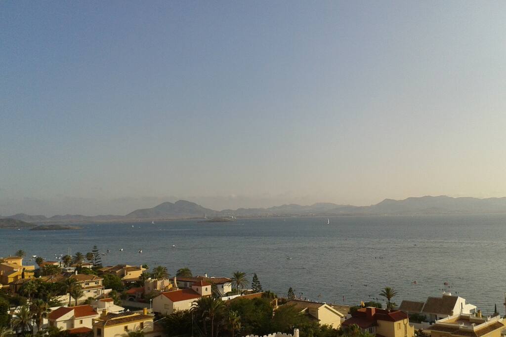 Para disfrutar de las maravillosas vistas desde los balcones del piso 9.