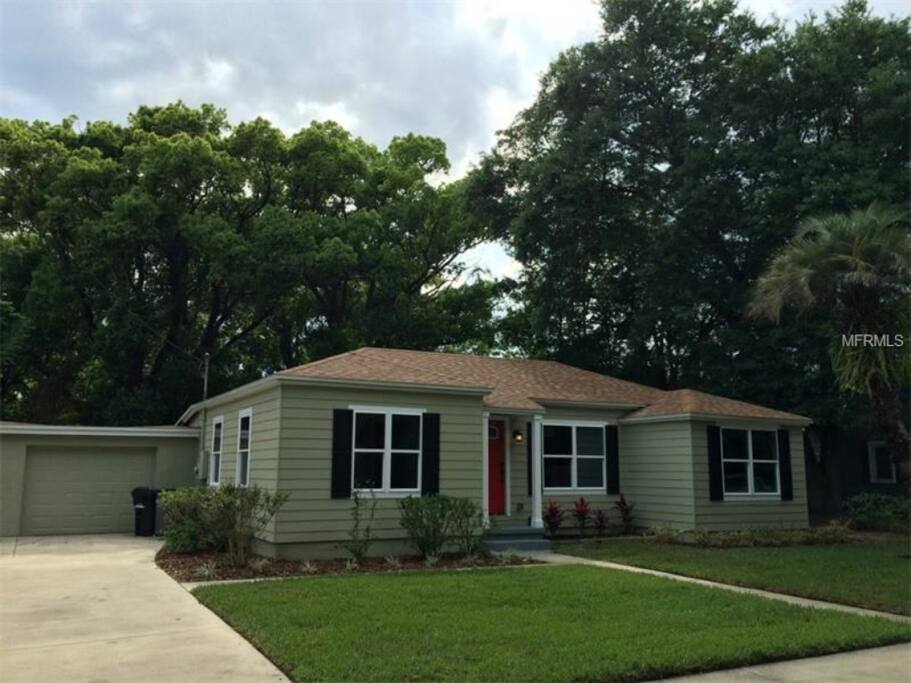 Brand new house on a quiet street