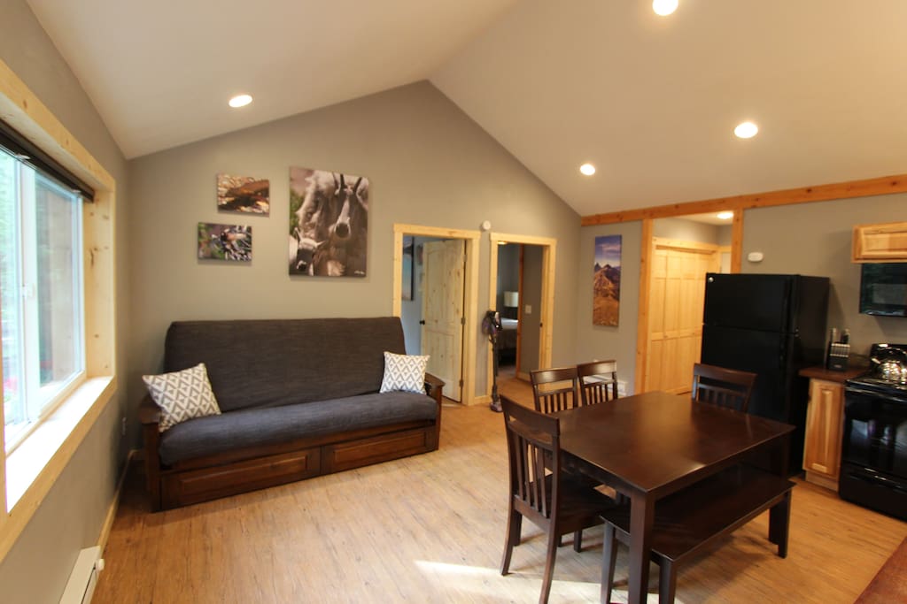 Living room from front door