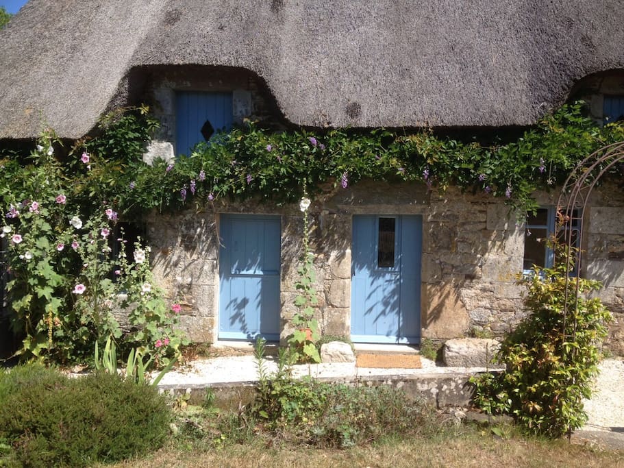 Front of the cottage