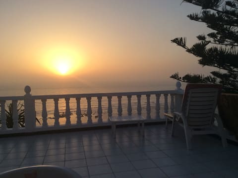 Apartment feet in the water