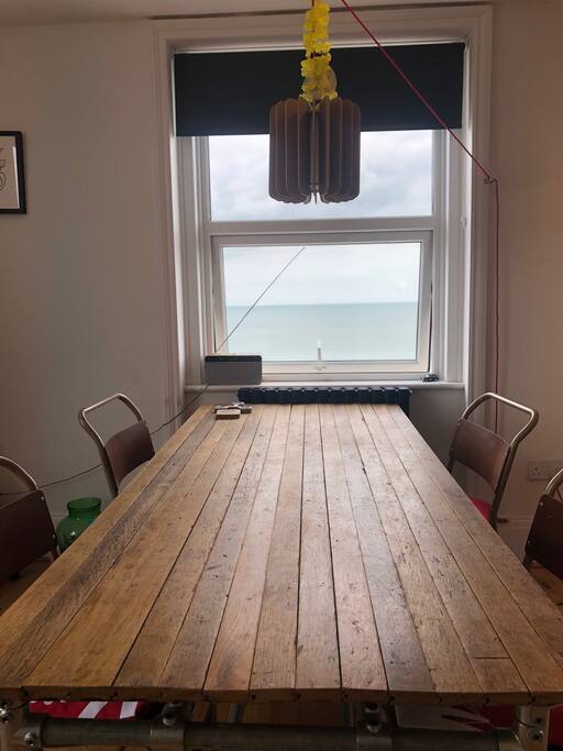 Living room dining table
