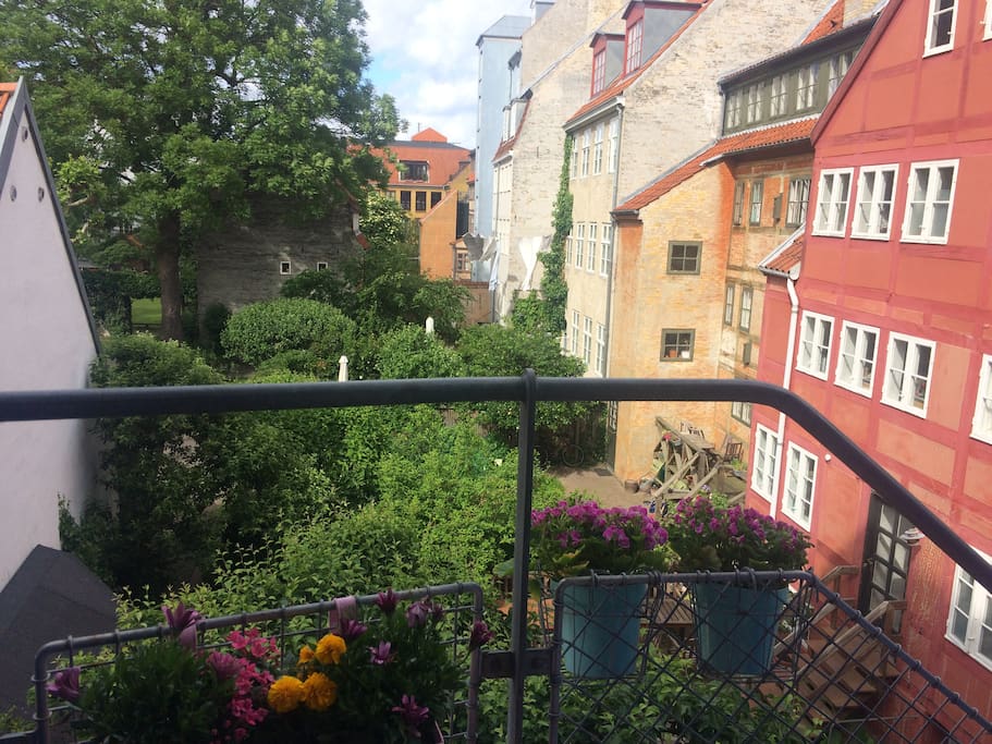 view from the entrance/ like a balcony